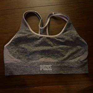 lavender pink sports bra